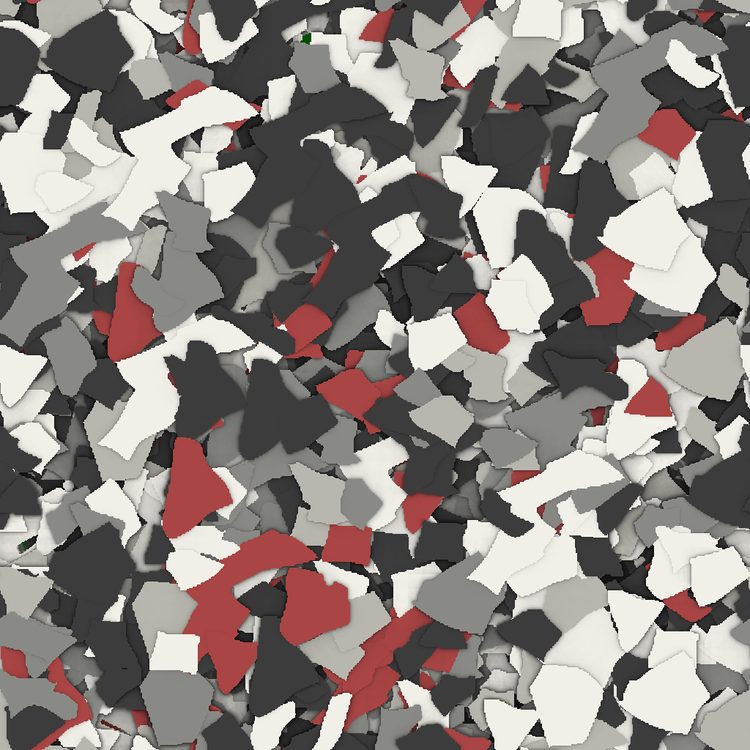 Arrowhead flake sample