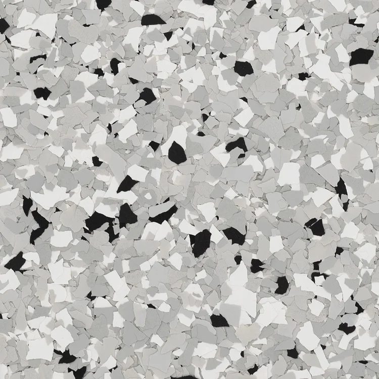 Feather Gray flake sample